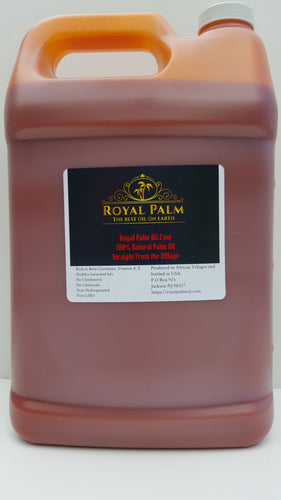 1 Gallon Natural Red Palm Oil